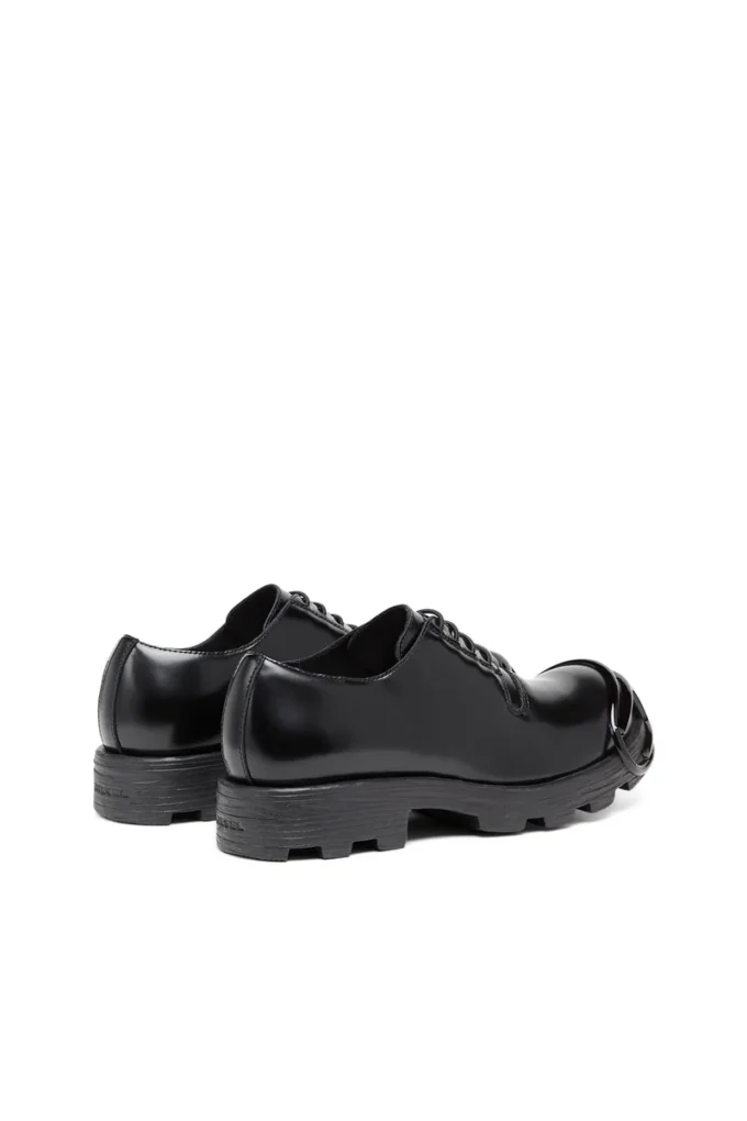 d-hammer so d D-Hammer-Leather lace-up shoes with oval D toe cap d-hammer so d D-Hammer-Leather lace-up shoes with oval D toe cap