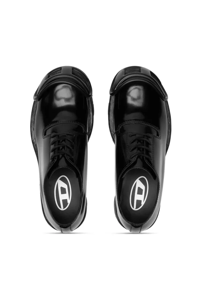 d-hammer so d D-Hammer-Leather lace-up shoes with oval D toe cap d-hammer so d D-Hammer-Leather lace-up shoes with oval D toe cap