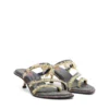 d-havanna kittie D-Havanna Kittie-Frayed-denim mules with crystals d-havanna kittie D-Havanna Kittie-Frayed-denim mules with crystals