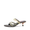 d-havanna kittie D-Havanna Kittie-Frayed-denim mules with crystals d-havanna kittie D-Havanna Kittie-Frayed-denim mules with crystals