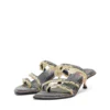 d-havanna kittie D-Havanna Kittie-Frayed-denim mules with crystals d-havanna kittie D-Havanna Kittie-Frayed-denim mules with crystals