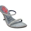 d-havanna sdl D-Havanna-Heeled mules in crystal denim d-havanna sdl D-Havanna-Heeled mules in crystal denim