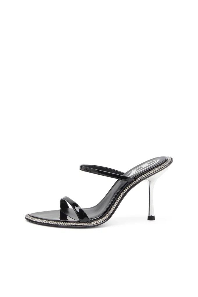 d-havanna sdl D-Havanna-Strappy patent mules with crystals d-havanna sdl D-Havanna-Strappy patent mules with crystals