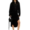 d-iletta-s1 Midi shirt dress with twisted detail d-iletta-s1 Midi shirt dress with twisted detail