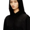 d-iletta-s1 Midi shirt dress with twisted detail d-iletta-s1 Midi shirt dress with twisted detail