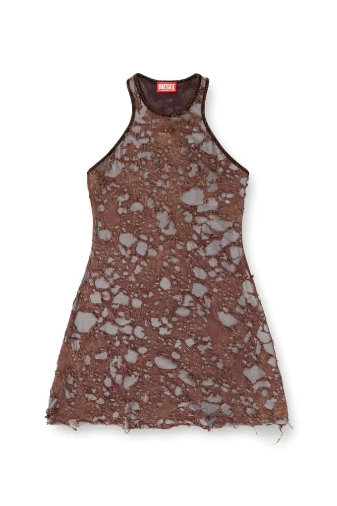 d-ilmy Dress in destroyed jersey