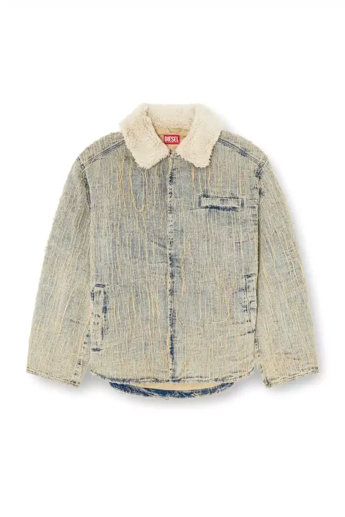 d-ivar-s Jacket in floating-thread jacquard denim d-ivar-s Jacket in floating-thread jacquard denim
