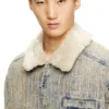 d-ivar-s Jacket in floating-thread jacquard denim d-ivar-s Jacket in floating-thread jacquard denim