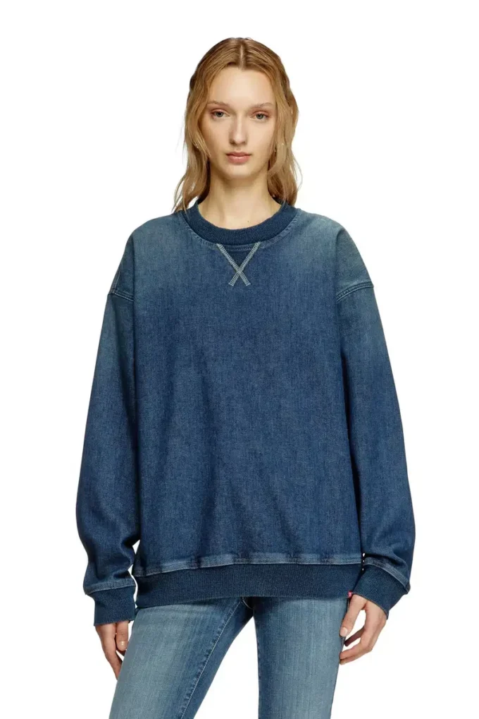 d-kriby-s track Sweatshirt in Track Denim d-kriby-s track Sweatshirt in Track Denim