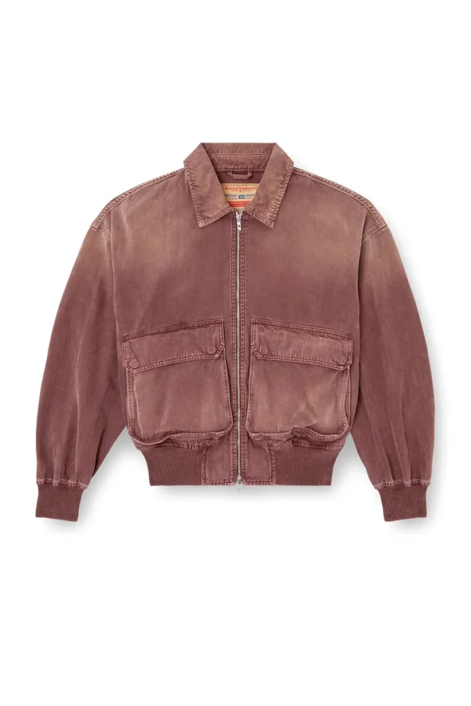 d-kurz Jacket in coloured herringbone denim d-kurz Jacket in coloured herringbone denim