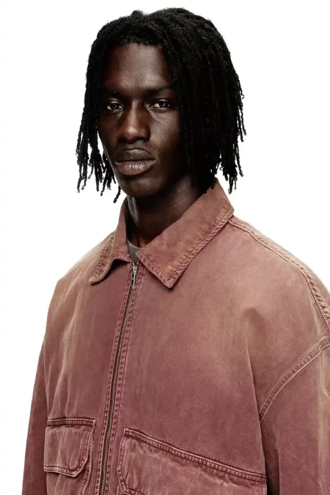 d-kurz Jacket in coloured herringbone denim d-kurz Jacket in coloured herringbone denim