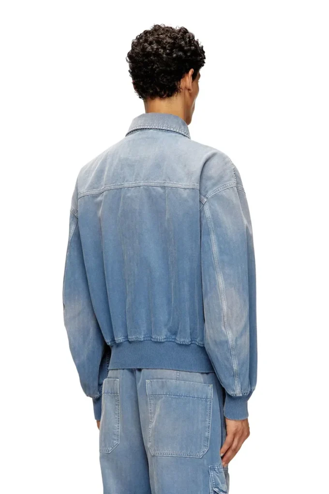 d-kurz Jacket in coloured herringbone denim d-kurz Jacket in coloured herringbone denim