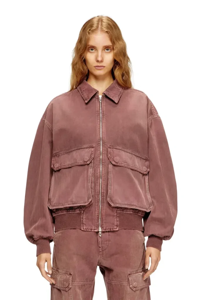 d-kurz Jacket in coloured herringbone denim d-kurz Jacket in coloured herringbone denim