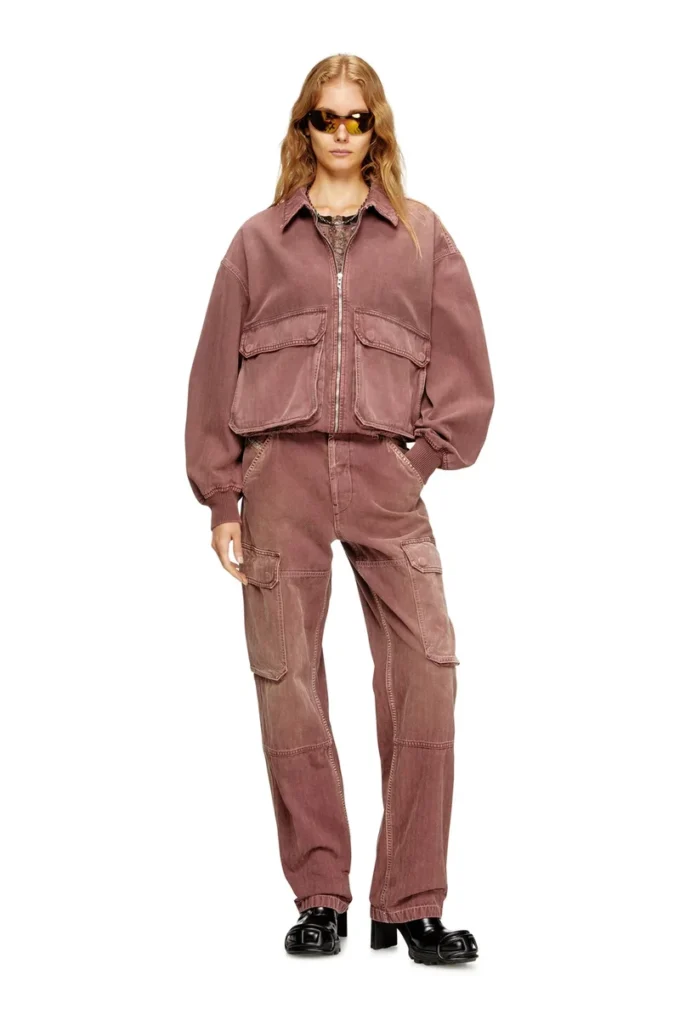 d-kurz Jacket in coloured herringbone denim d-kurz Jacket in coloured herringbone denim