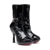 d-lake platform midb zip stretch D-Lake-Platform ankle boots in patent stretch PU d-lake platform midb zip stretch D-Lake-Platform ankle boots in patent stretch PU