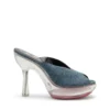 d-lake platform sdl D-Lake-Platform mules in denim and plexiglass d-lake platform sdl D-Lake-Platform mules in denim and plexiglass