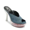 d-lake platform sdl D-Lake-Platform mules in denim and plexiglass d-lake platform sdl D-Lake-Platform mules in denim and plexiglass