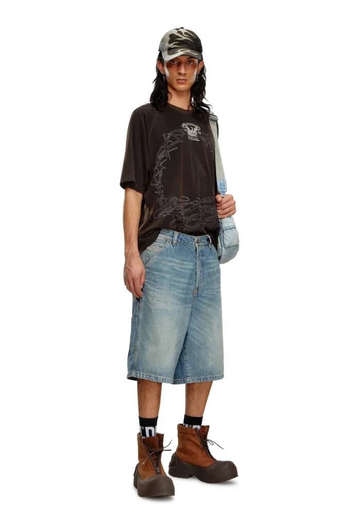 d-livery-short Denim utility shorts d-livery-short Denim utility shorts