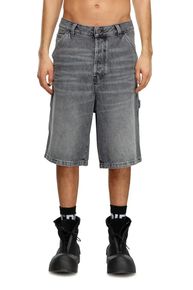d-livery-short Hemp denim utility shorts d-livery-short Hemp denim utility shorts