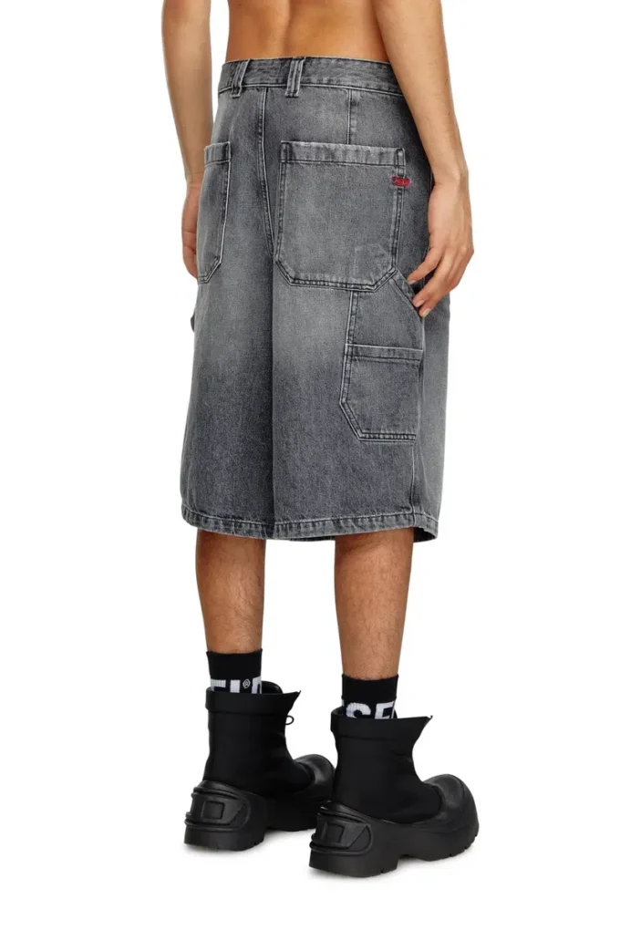 d-livery-short Hemp denim utility shorts d-livery-short Hemp denim utility shorts