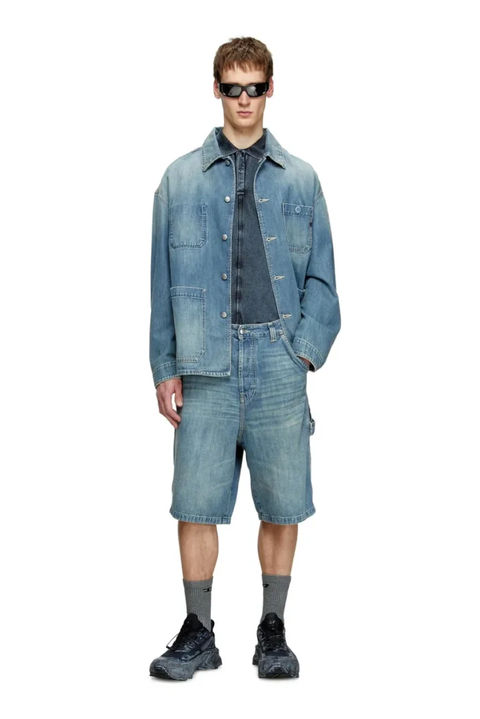 d-livery-w-short Utility-style denim shorts d-livery-w-short Utility-style denim shorts