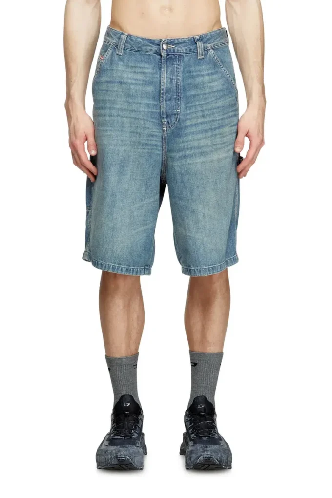 d-livery-w-short Utility-style denim shorts d-livery-w-short Utility-style denim shorts