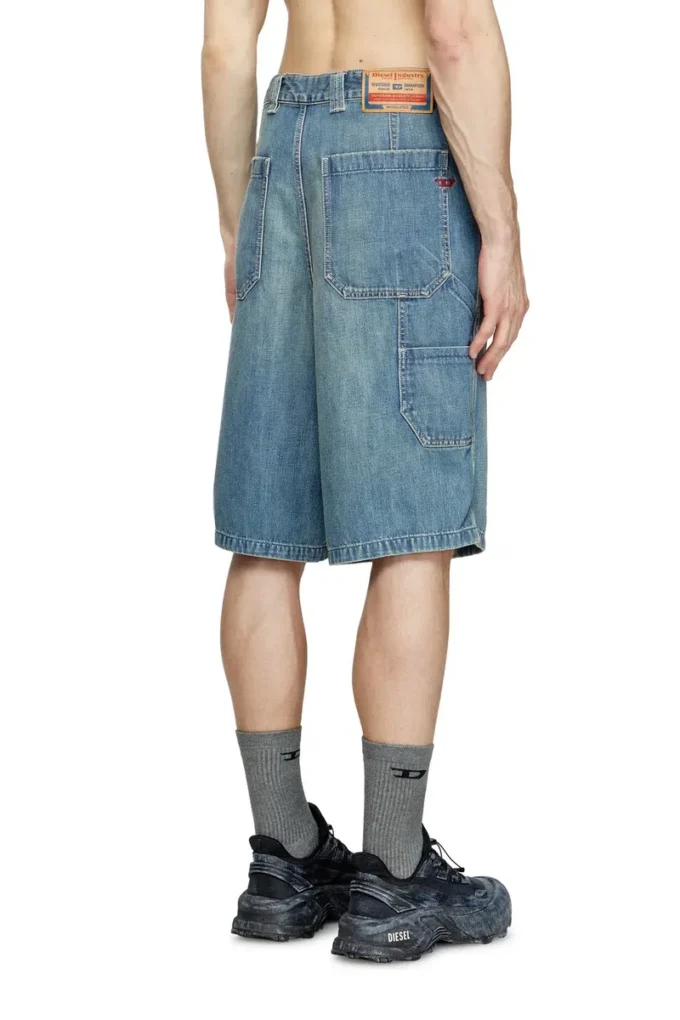 d-livery-w-short Utility-style denim shorts d-livery-w-short Utility-style denim shorts