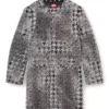 d-lot-fsh Coat in Prince of Wales jacquard denim d-lot-fsh Coat in Prince of Wales jacquard denim
