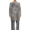 d-lot-fsh Coat in Prince of Wales jacquard denim d-lot-fsh Coat in Prince of Wales jacquard denim