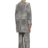 d-lot-fsh Coat in Prince of Wales jacquard denim d-lot-fsh Coat in Prince of Wales jacquard denim