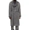d-matthew-s Trench coat in patterned denim d-matthew-s Trench coat in patterned denim