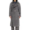 d-matthew-s Trench coat in patterned denim d-matthew-s Trench coat in patterned denim