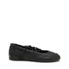 d-mile ballerina lace up w D-Mile-Lace-up ballet flats in leather and mesh d-mile ballerina lace up w D-Mile-Lace-up ballet flats in leather and mesh