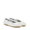 d-mile ballerina lace up w D-Mile-Lace-up ballet flats in leather and mesh d-mile ballerina lace up w D-Mile-Lace-up ballet flats in leather and mesh