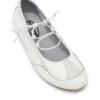 d-mile ballerina lace up w D-Mile-Lace-up ballet flats in leather and mesh d-mile ballerina lace up w D-Mile-Lace-up ballet flats in leather and mesh