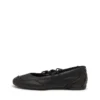 d-mile ballerina lace up w D-Mile-Lace-up ballet flats in leather and mesh d-mile ballerina lace up w D-Mile-Lace-up ballet flats in leather and mesh
