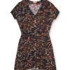 d-ollish Viscose dress with waist belt d-ollish Viscose dress with waist belt