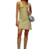 d-ouchy Short utility dress with faded effects