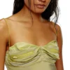 d-ouchy Short utility dress with faded effects