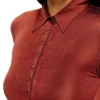 d-pol Polo mini dress with front buttons d-pol Polo mini dress with front buttons
