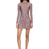 d-polyna Lycra dress with bouclé print d-polyna Lycra dress with bouclé print
