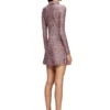 d-polyna Lycra dress with bouclé print d-polyna Lycra dress with bouclé print