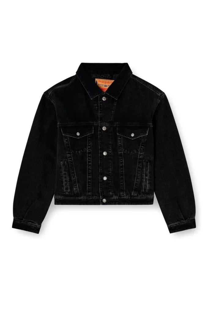 d-ranger-t Padded trucker jacket in denim d-ranger-t Padded trucker jacket in denim