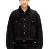 d-ranger-t Padded trucker jacket in denim d-ranger-t Padded trucker jacket in denim