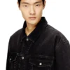 d-ranger-t Padded trucker jacket in denim d-ranger-t Padded trucker jacket in denim