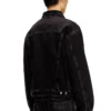 d-ranger-t Padded trucker jacket in denim d-ranger-t Padded trucker jacket in denim
