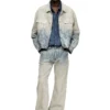 d-ranger Trucker jacket in Prince of Wales jacquard denim d-ranger Trucker jacket in Prince of Wales jacquard denim