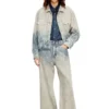 d-ranger Trucker jacket in Prince of Wales jacquard denim d-ranger Trucker jacket in Prince of Wales jacquard denim