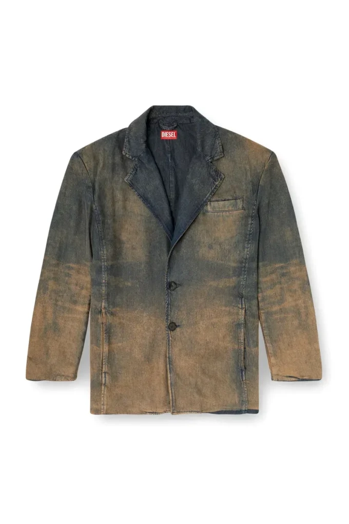 d-reg-s Blazer in fluid shaded denim d-reg-s Blazer in fluid shaded denim