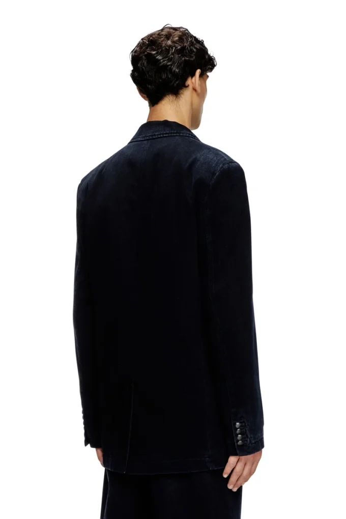 d-reger-d Blazer in lightly treated denim d-reger-d Blazer in lightly treated denim